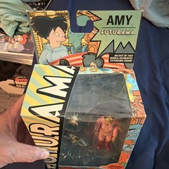Futurama Toynami Figure Amy Wow!!! No Santa Robot Build A Bot