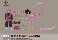 DIMENSIONIA 01A God Defier Goku Black 1/12 Scale Action Figure In Stock IN BOX