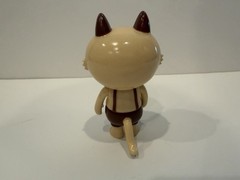 Nekotaro by T9G – 4 In – Tan Cat With Brown Overalls – With Header