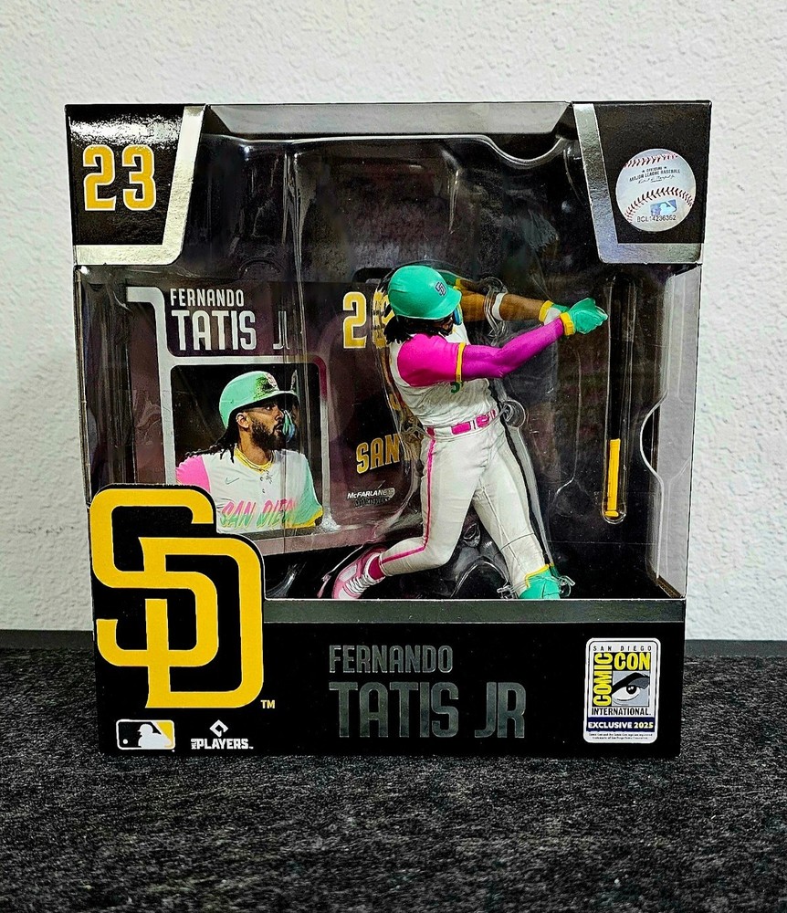 SDCC 2025 UCC Exclusive McFarlane Toys Fernando Tatis Jr 7″ Figure 2,000 Pieces