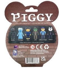 Wolf Roblox Piggy Willow 3.5” Series 2 Action Figure Toys with DLC Scratch Code