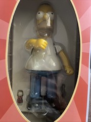 Simpsons Official HOMER Tin Action Toy Rocket USA 2002 20th Century Fox