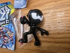 Ninja Kidz Mystery Action Figure Kids Toy Series 1 Ninja & Stealth Ninja Pink