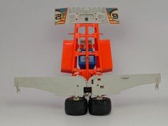 Vintage 1986 Kenner Original M.A.S.K. Vehicle FIREFLY Incomplete w Figure & Mask