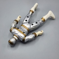 1998 Bandai Power Ranger Silver Space Ranger Figure Only