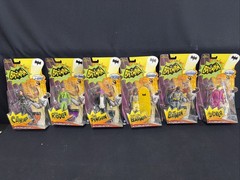 Batman Classic TV Series Figure Lot 6 Mattel 2013 Joker Riddler Catwoman Penguin