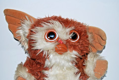 Vintage 1984 Gremlins Gizmo Plush Hasbro Softies 10″ – Squeaking Works!