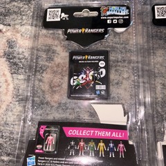 Action, Micro Figures World’s Smallest Power Rangers Set Of Four ￼