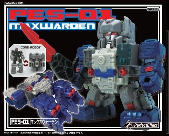 Perfect Effect Action Figure: PES-01 Maxwarden Core Robot
