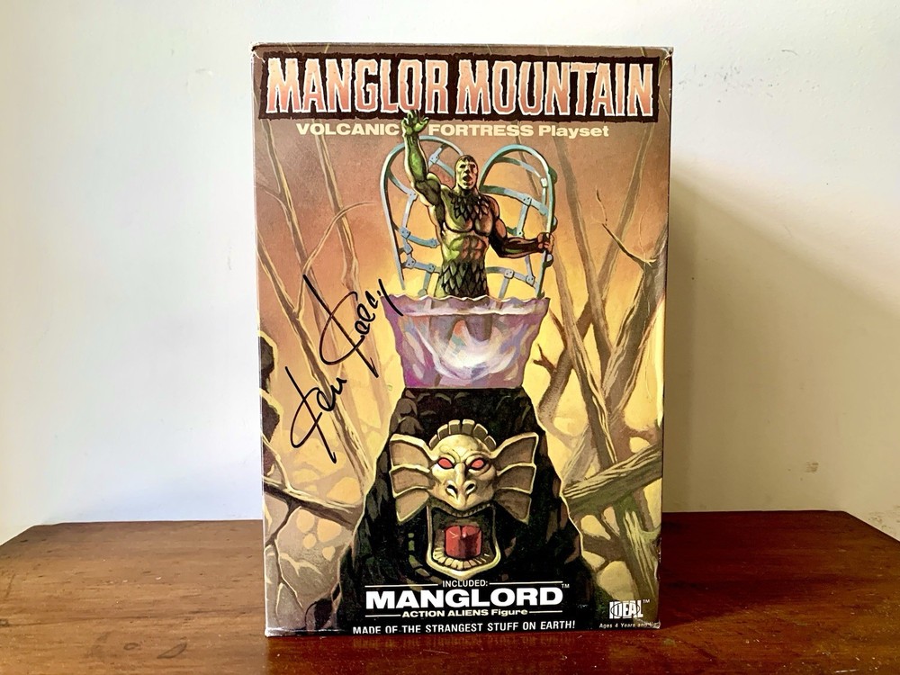Manglors Manglor Mountain Playset Sealed NEW & Signed by Ken Kelly, 1983 Ideal