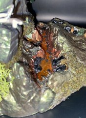 Lava Light Up Action Figure Base Custom Designed 7″x 10″ Diorama Tabletop Gaming