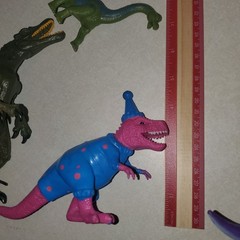 Lot Of 5 Dinosaur Figures Ankyo Circus Party Dinosaurs Kid Galaxy Spinosaurus