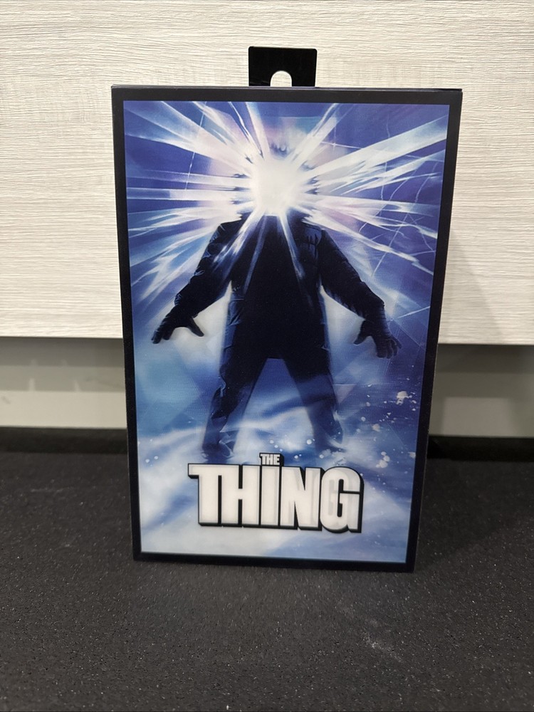 🇺🇸 The Thing Poster Series 7″ Scale Open Window Box BRAND NEW UNOPENED