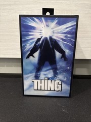 🇺🇸 The Thing Poster Series 7″ Scale Open Window Box BRAND NEW UNOPENED