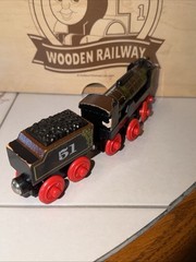 HIRO ! THOMAS FRIENDS TRAIN WOODEN Railway #51 Japanese LOST FOUND VARIANT SAD
