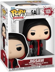 Funko Pop Horrow Movies Saw: Jigsaw (John Kramer) Figure w/ Protector