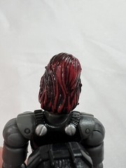 GI Joe Unreleased Baroness Prototype Figure w/ Gray Outfit & Red Hair Cobra 2003