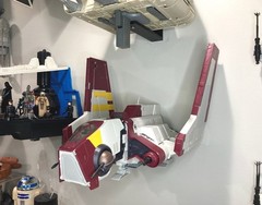 Starship Wall Mount for 2010 Star Wars The Clone Wars Republic Attack Shuttle