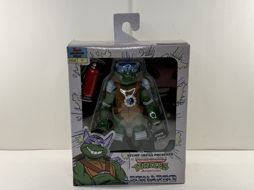 NECA Teenage Mutant Ninja Turtles TMNT Stump Wrestling Eastman & Lairds LEONARDO