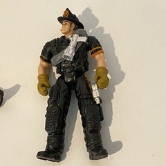Fireman Figures Chap Mei Firefighter Action NO Accessories Fire Chief