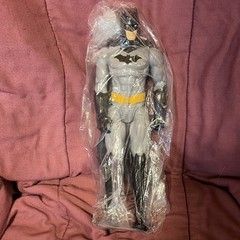 DC Batman Action Figure Gray Black Yellow Plastic – Batman Franchise Bat