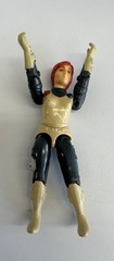 GI JOE ARAH Scarlett Figure Swivel Arm 1983 Vintage with Card and Weapon *READ*