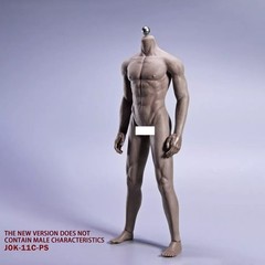 JIAOU DOLL 1/6 Seamless Male Body Doll Male Figure Fit 12″ ForPhicen Hot Toys