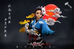 Blue Sky Studio Demon Slayer Kamado Tanjirou Resin Figure Bust Statue In Stock