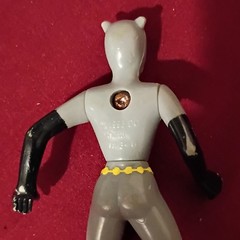 DC Comics Catwoman Batman Action Figure Lot of 2, Plastic Gray/Black/Purple 2008