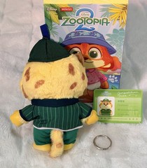 MINISO Disney Zootopia 2 City Residents Series Vinyl Plush Blind Box Clawhauser