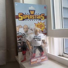 MATTEL WWE WRESTLING SUPERSTARS WALMART EXCLUSIVE SERIES 15 GEORGE ANIMALSTEELE