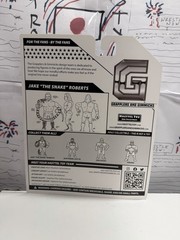 WWF Jake the Snake Roberts Grapplers & Gimmicks Comic Con Exclusive Blue WWE MOC