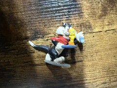 VTG 1990 Applause Looney Tunes Warner Bros Sylvester and Tweety Bird PVC Figure