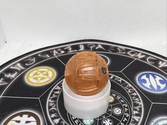Bakugan Battle Brawlers B2 Pyrus (Subterra)Translucent Laserman VHTF