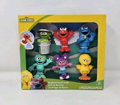 Sesame Street 6-Piece New Neighborhood Friends Poseable Figures