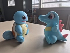 Jazwares Pokemon Select Series 2 Squirtle & Totodile Vinyl Figure Pre-Owned
