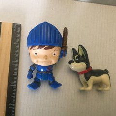Treehoust TV Mike Knight and Dog Figures