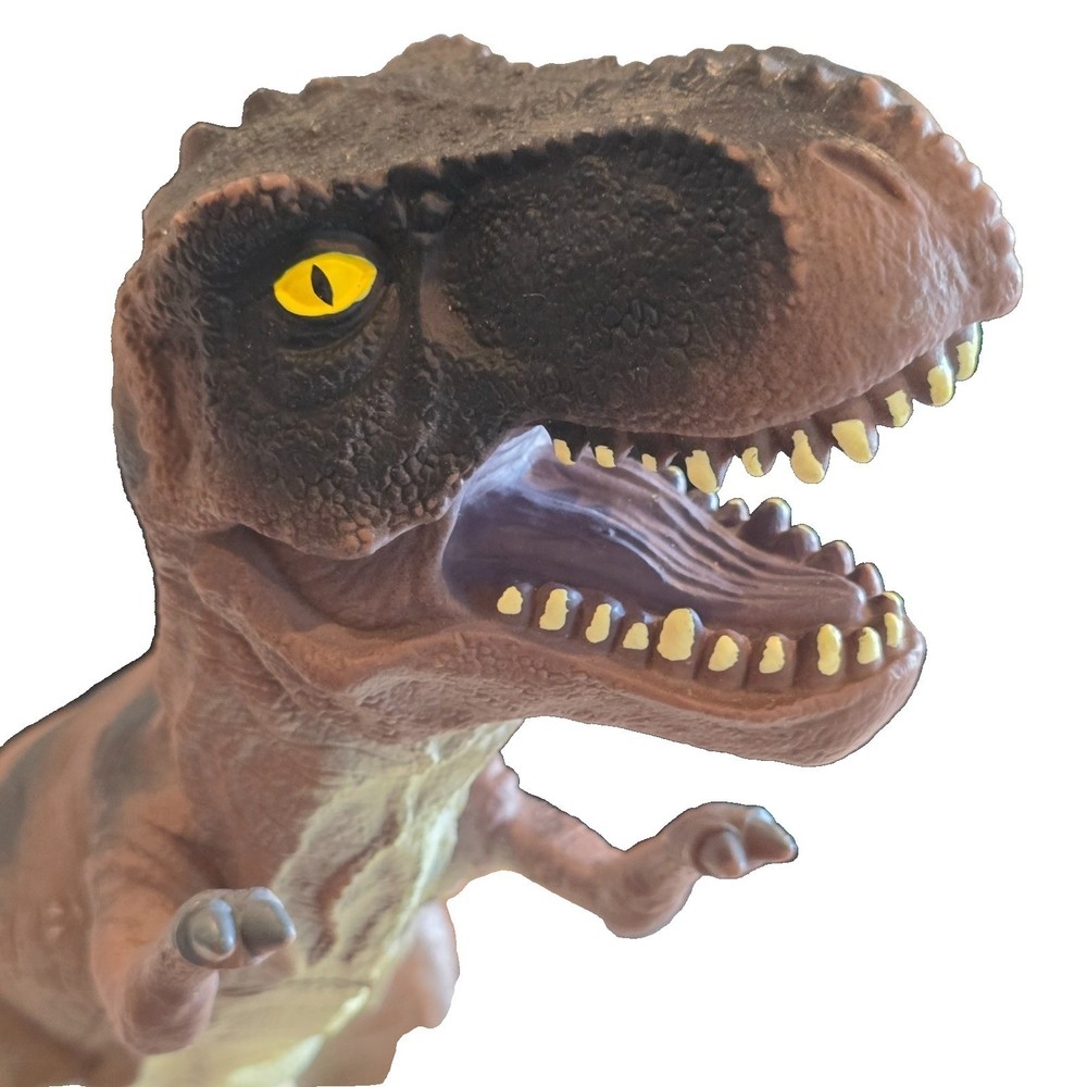 Tyrannosaurus Rex Dinosaur 2011 Large Rubber Toys R Us 12″ Multicolor 2112A