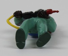 1984 WINSTON ZEDDEMORE PVC Figure GHOSTBUSTERS Vintage Import 3.5″ (9) cm.