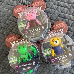 Roblox Series 1 Action Figure Lot Piggy DinoPiggy Tigry PhatMojo DLC New