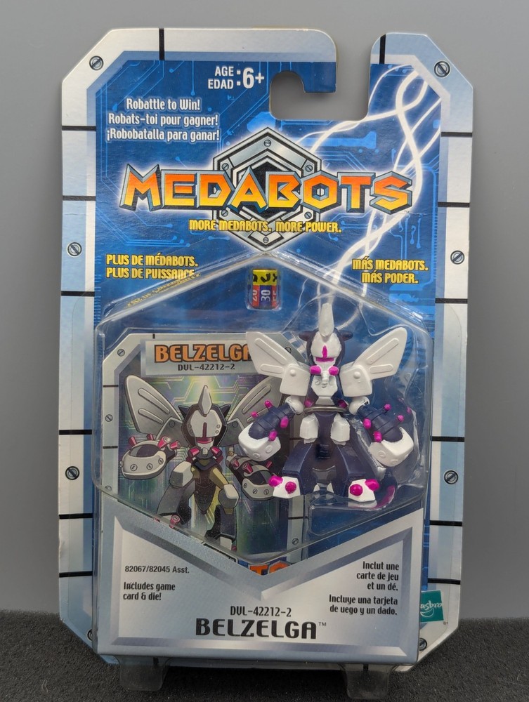 READ Medabots Belzelga 2.5 Inch 2001 Takara Hasbro 2.5 Sealed DVL-42212-2 RARE