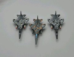 Micro Machines Military Aircraft F-1 Jet Planes Lot Of 3