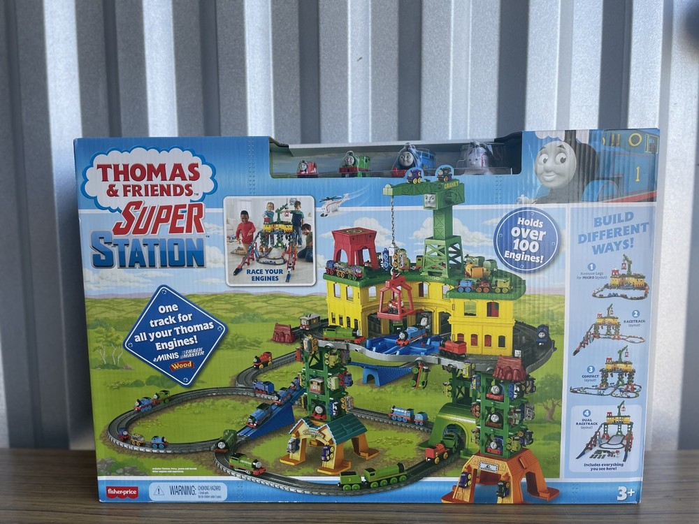 Fisher Price Thomas & Friends Super Station Extra Large Playset New Sealed!