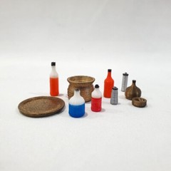 Cantina Bottles for 3.75 IN FIGURE DIORAMA