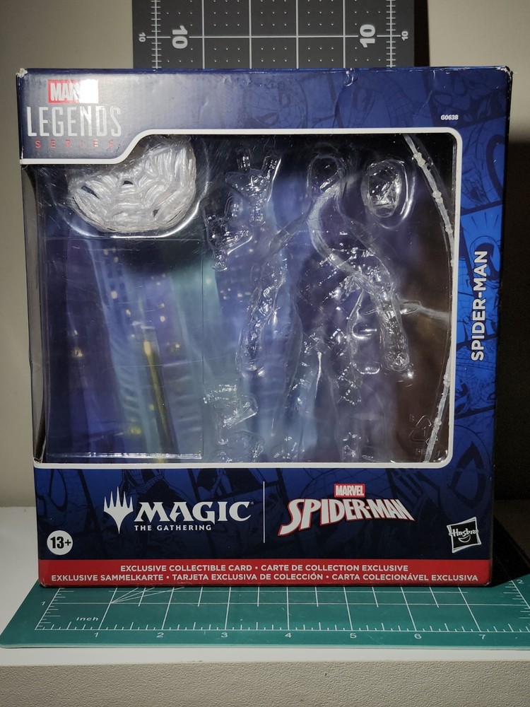 Hasbro Marvel Legends Spider-Man MAgic The Gathering Box And Web Effects ONLY