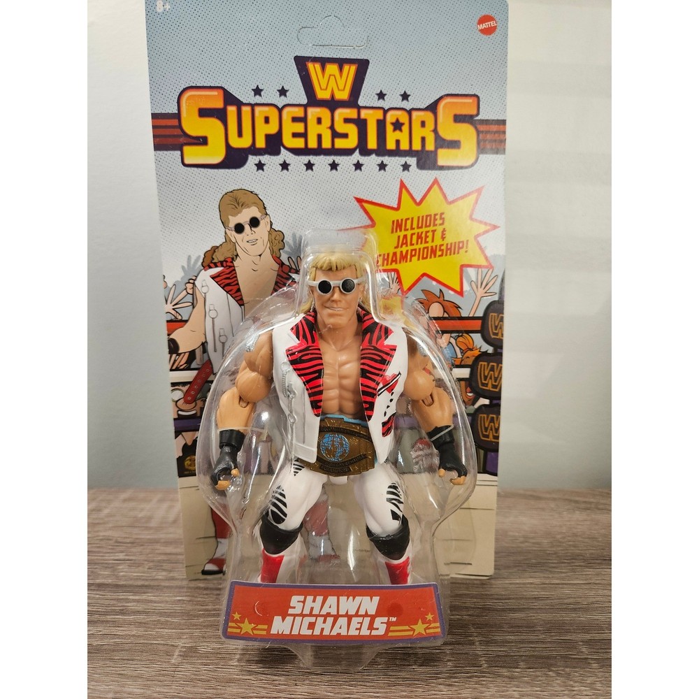 WWE Superstars Series 2 Shawn Michaels Mattel Action Figure HDM75 HBK New