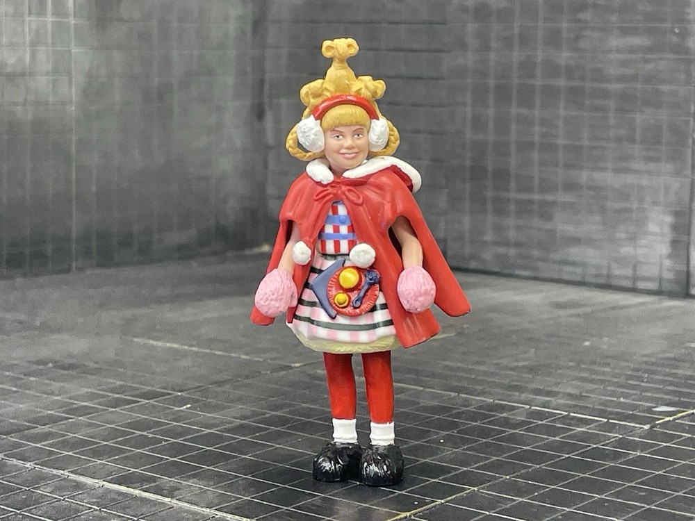 Cindy Lou WHO How The Grinch Stole Christmas 3” Action Figure Playmates