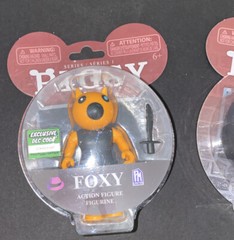 Roblox Piggy Series 1 TIGRY & FOXY Figures with Exclusive Download Code NEW