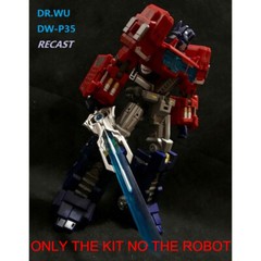 DR.WU DW-TP08 Star Saber DW-P35 Recast Sword For Opitmus Prime Voyager 3 Colors