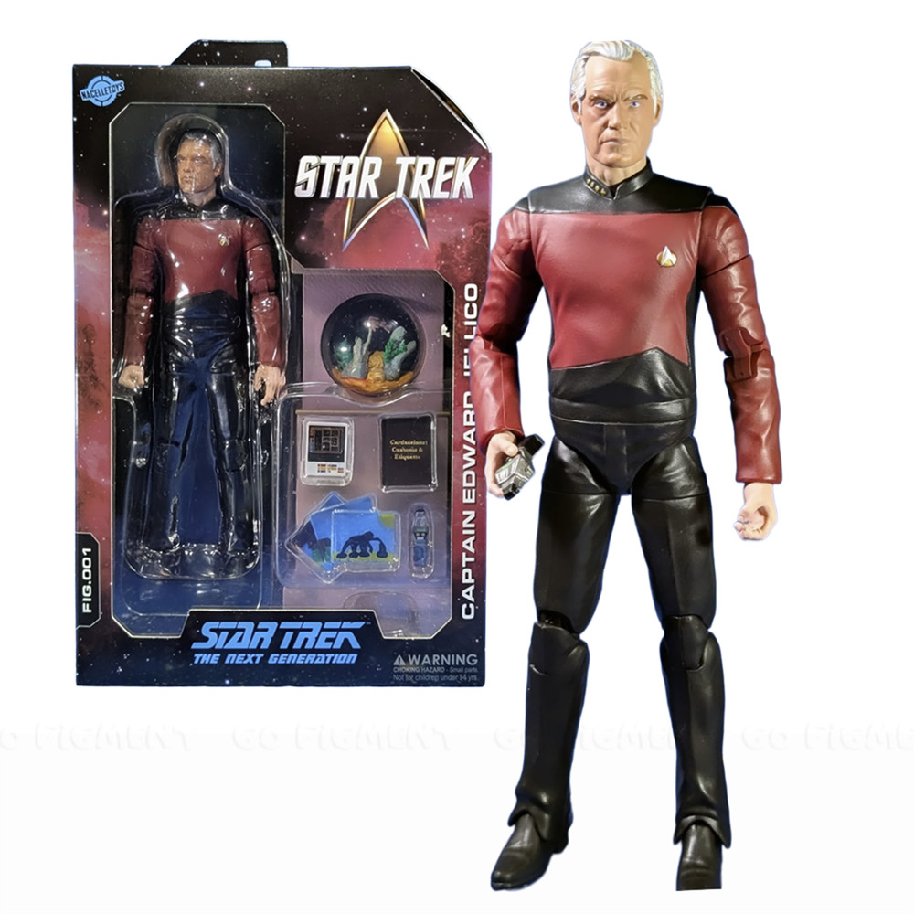 Captain Jellico 7″ Star Trek: TNG Nacelle Premium Action Figure Collectible